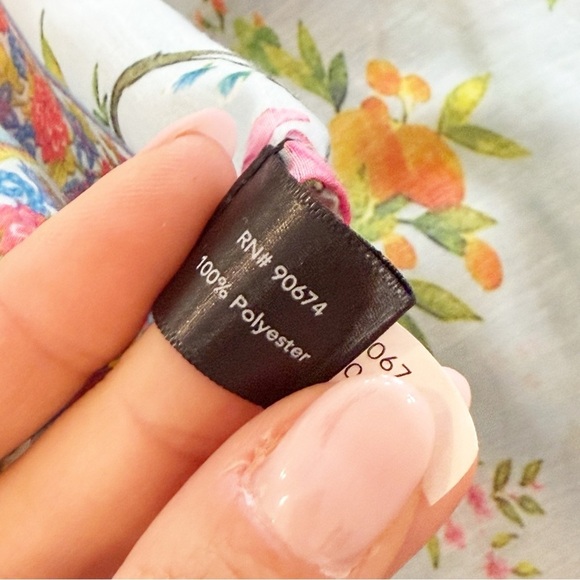 Ruby Yaya Botanica Bellagio Embroidered Bell Sleeves Off The Shoulders Blouse S - Picture 9 of 10